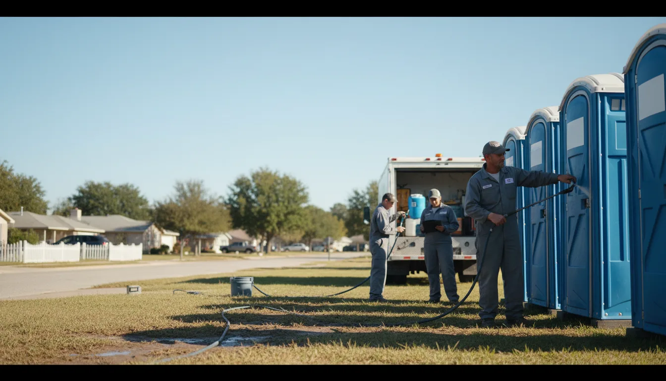 Long-Term Portable Toilet Rental in Milan, GA near me